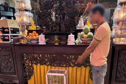 Hà Tĩnh: Cảnh báo nạn vào chùa cắp tiền công đức và hiện vật
